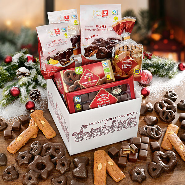 HM Weihnachtspaket vegan 1400g
