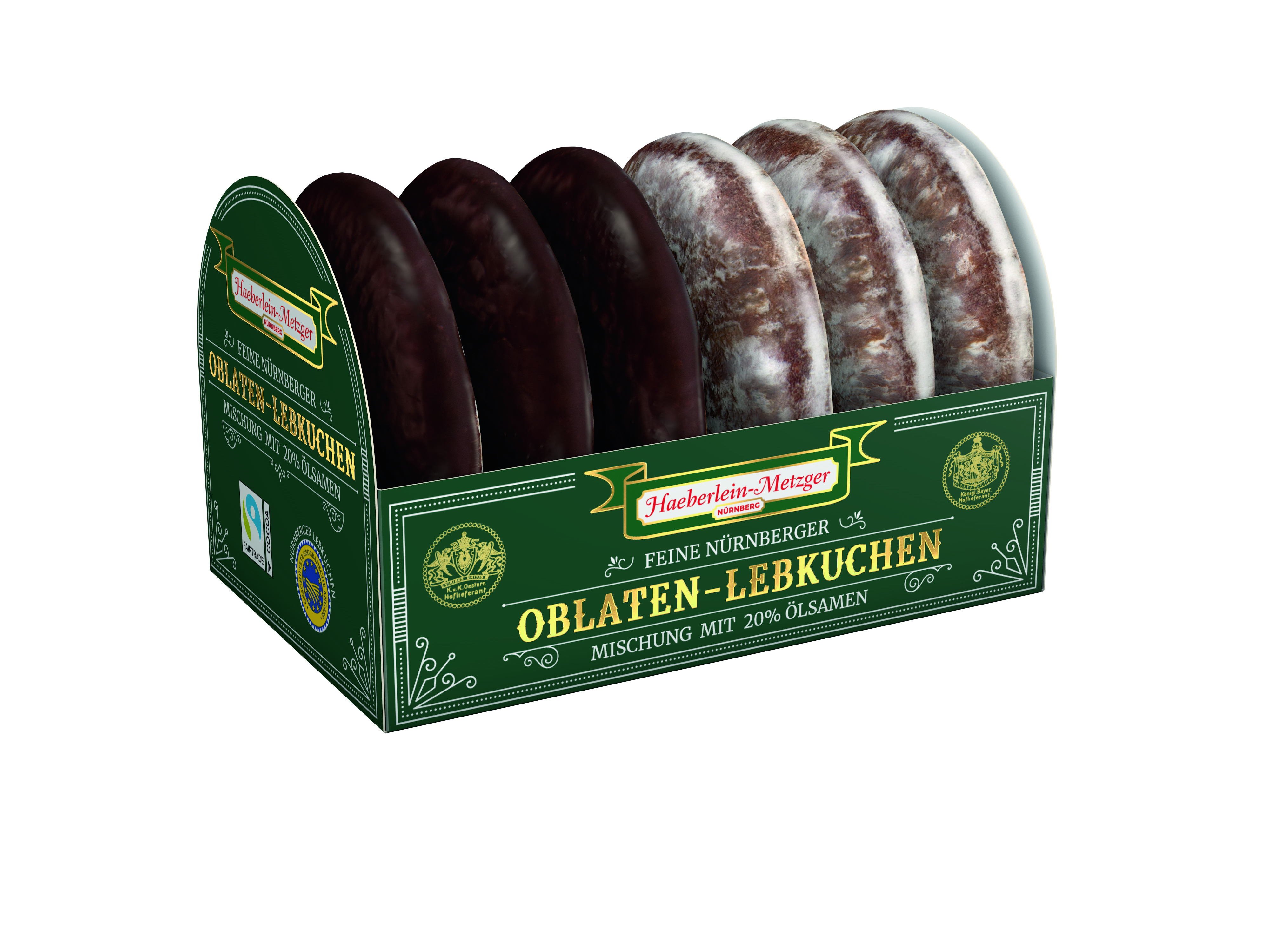 HM Oblaten-Lebkuchen 200g, 2-fach sort.