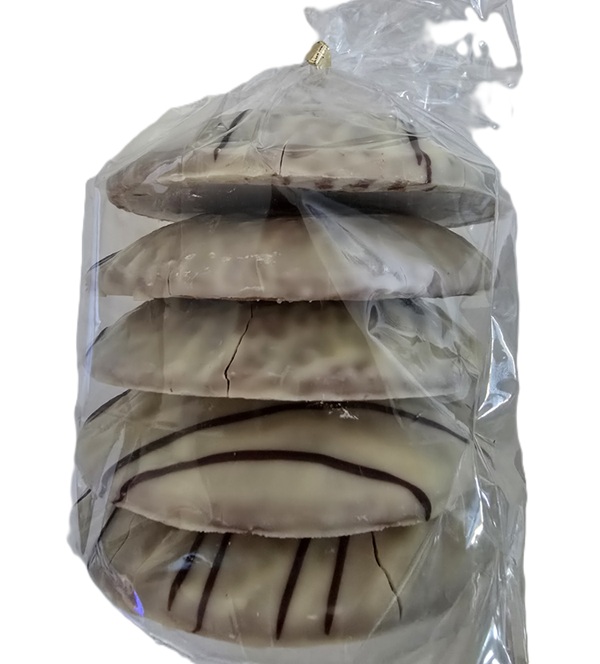 Nus. Elisenlebkuchen mit weißer Schokolade