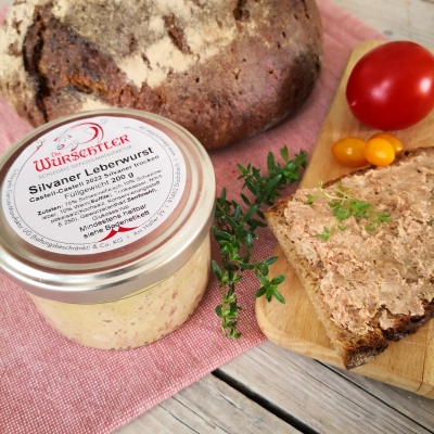 Fränkische Silvaner Leberwurst 200g