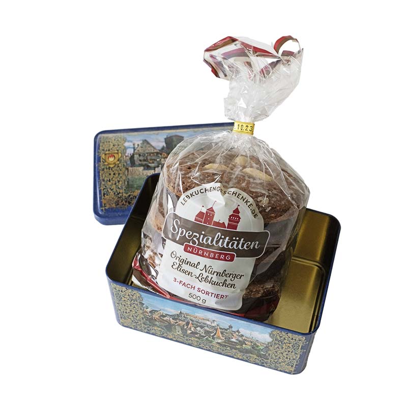 Altstadttruhe klein mit Eigenmarke 400gr.
