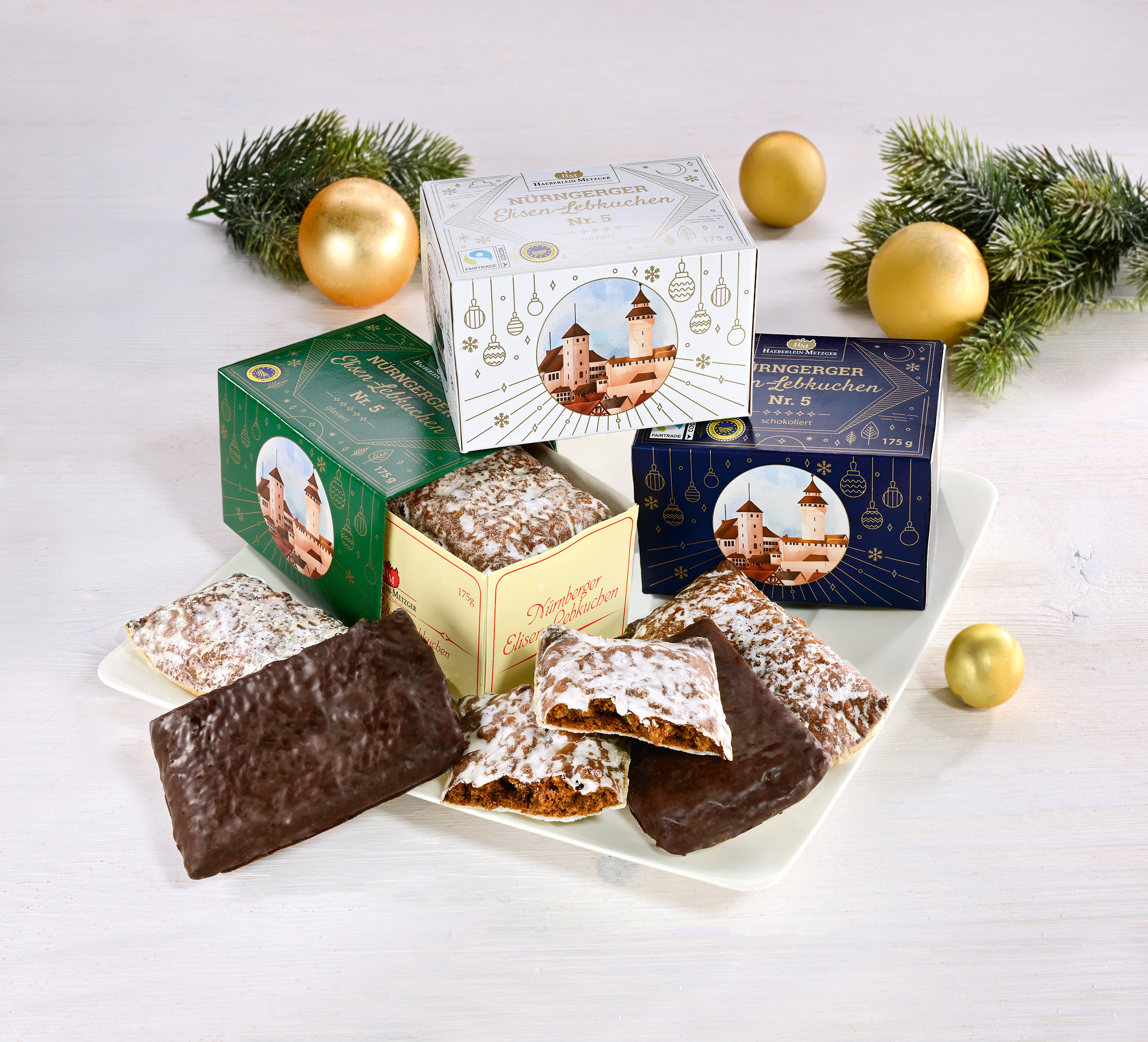 Elisen-Lebkuchen Nr. 5, schokoliert