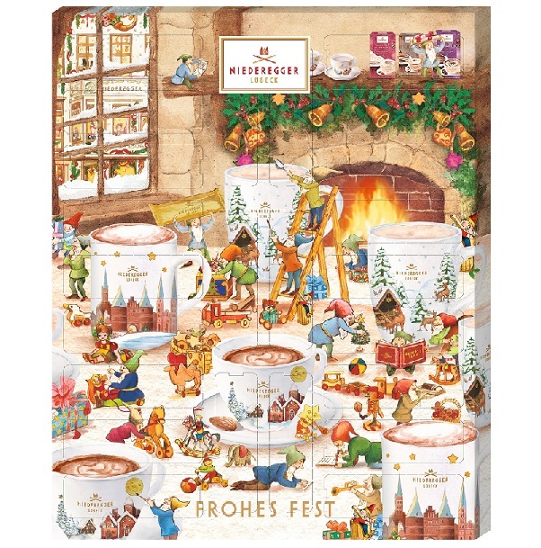 Niederegger  Adventskalender Frohes Fest 548 g