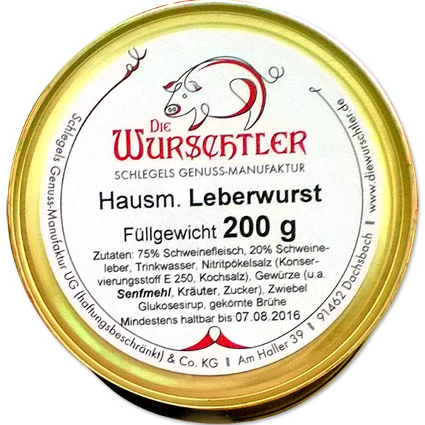 Hausmacher Leberwurst